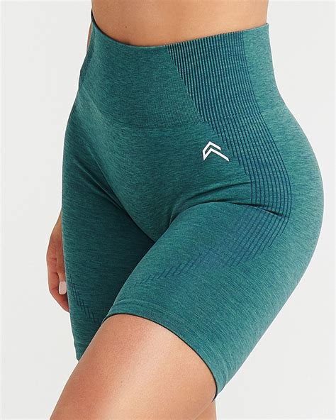 High Waisted Workout Shorts For Women Mineral Green Oner Active Uk