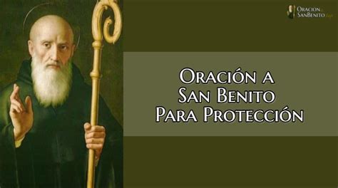 Oraci N A San Benito Paraprotecci N