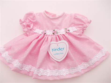 Bnwt Kinder Baby Girls Clothes Reborn Newborn Premature Pretty Pink