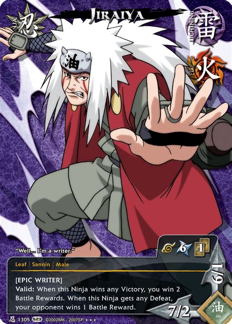 Imagen Carta Jiraiya Naruto Wiki Fandom Powered By Wikia