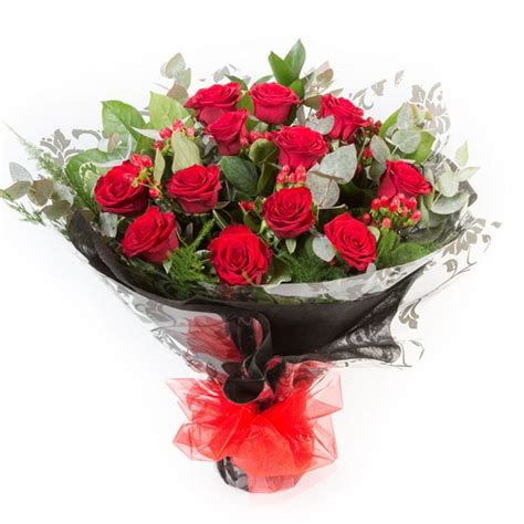 Dozen Long Stemmed Red Roses The Flower Shop Florist Askern Doncast