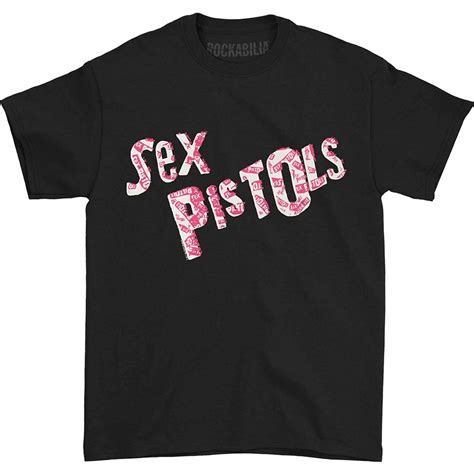 jual baju kaos band sex pistols men s logo in multi logo t shirt black shopee indonesia