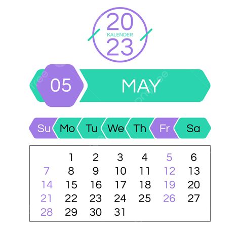 2023 Desk Calendar Monthly Calendar May Calendar May 2023 Png And