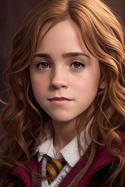 Premium Ai Image Hermione Granger