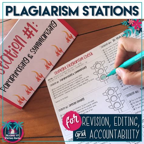 Avoiding Plagiarism Teaching Tips And Lesson Plans Reading And