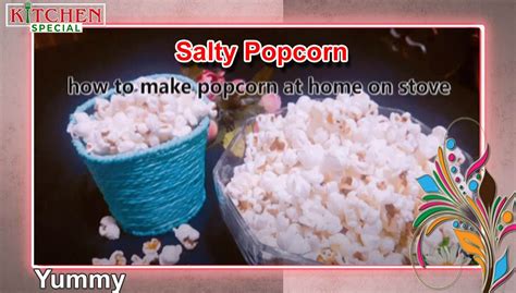 Easy air fryer popcorn recipe. POPCORN I پاپ کارن I How to make Popcorn at Home on Stove ...