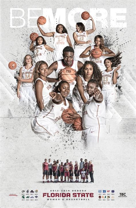 The Poster For The Florida State Basketball Team S Upcoming Game Be