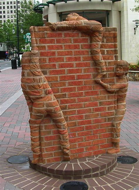 3 Dimensional Brick Sculptures By Brad Spencer