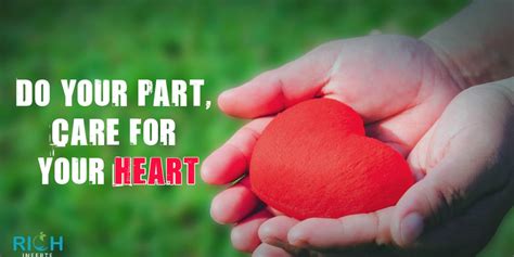 Do Your Part Care For Your Heart