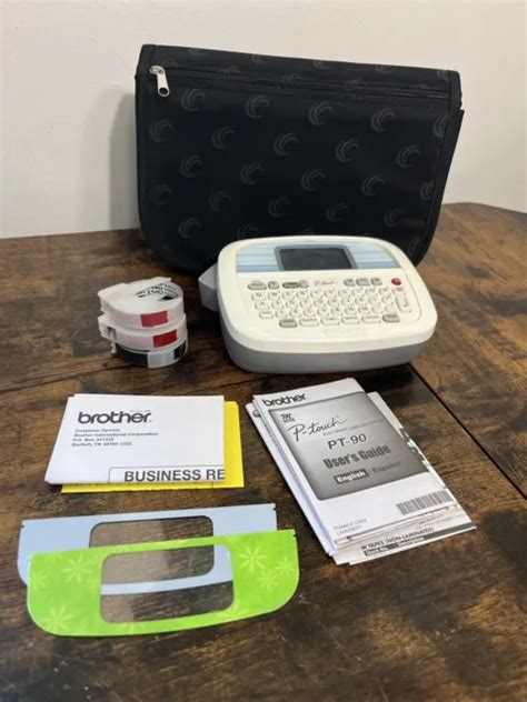 Brother Ptouch Pt 90 Personal Label Maker Labeler Thermal Printer