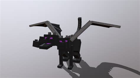 Minecraft Ender Hydra 3 Headed Ender Dragon Download Free 3d Model By Canyutsai Canyutsai1