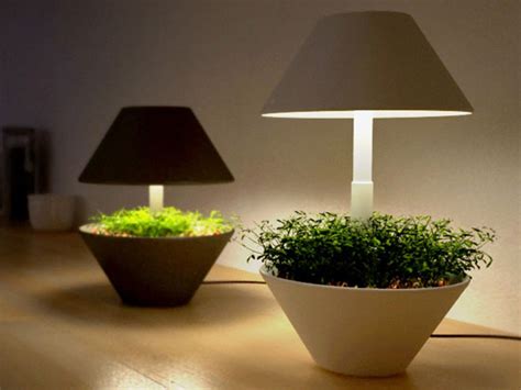 When seeds are started indoors or outside under very short days, artificial lighting is a must. Eco Gadgets: Lightpot makes indoor plants even more appealing - Ecofriend