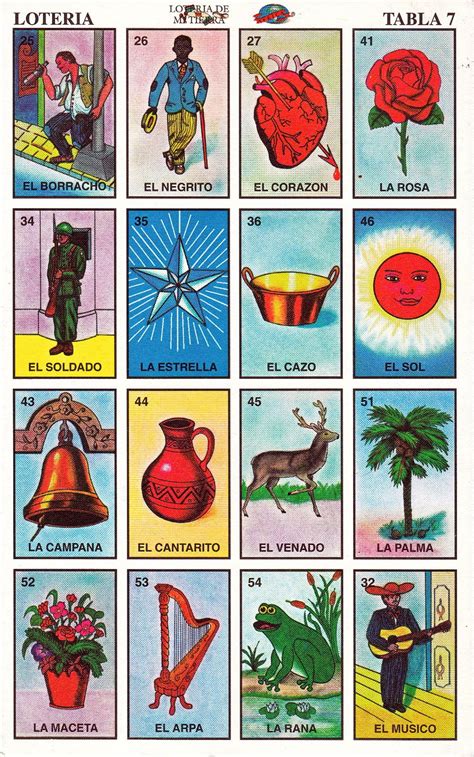 Loteria Printable Pdf