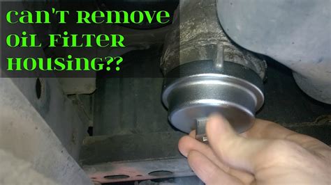 Tip To Remove A Stuck Toyota Oil Filter Housing