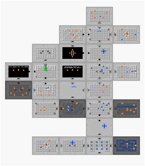 Legend Of Zelda Level 8 Map Hd Png Download Transparent Png Image