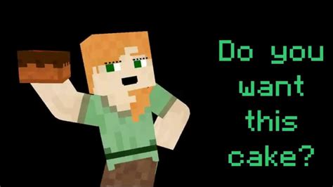 Minecraft Steve Wants Cake Youtube