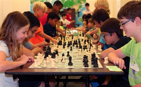 How To Play Chess For Kids Kids Playing Chess Stock Photo Image Of