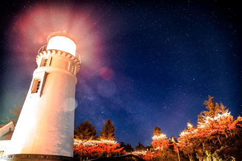 Umpqua Lighthouse State Park An Oregon State Park Located Near North Bend