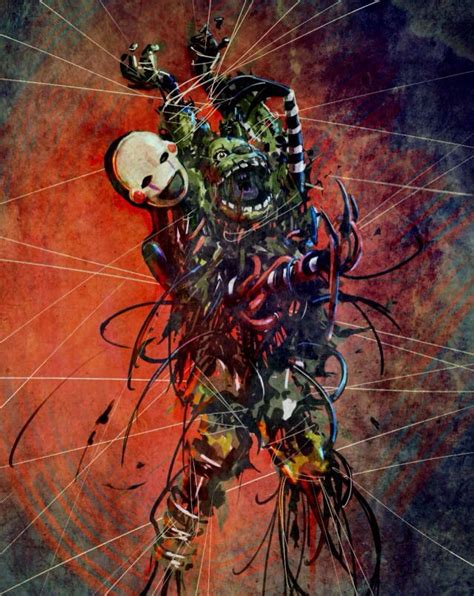 I Think Its The Marionette Trying To Kill Springtrap Five Nights At