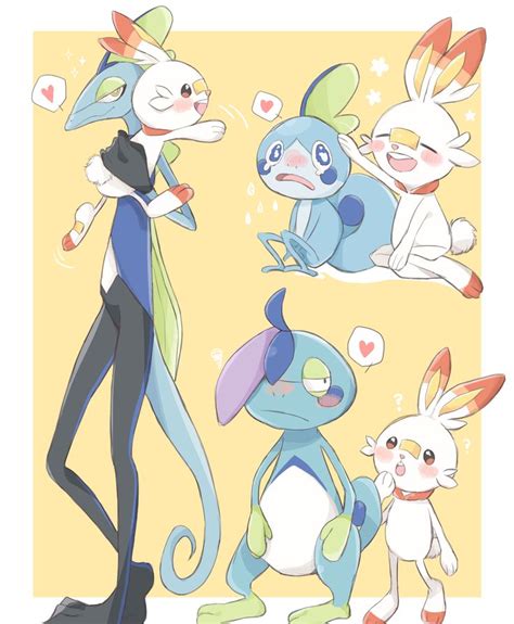 Pin By Auto On Cinderace And Inteleon Pokemon Game Characters Cute