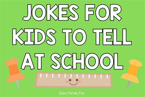 120 Really Funny Jokes For Kids To Tell At School