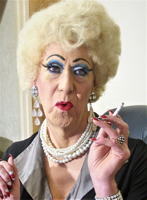 Edwina Nails Smoking Ladies Perm Curls Feminized Husband Girly Girl