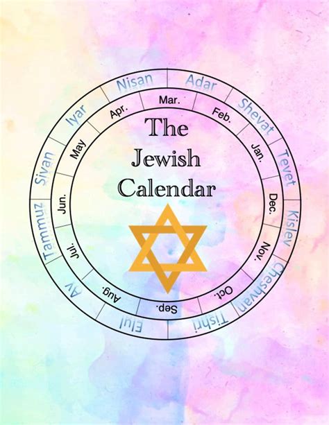 5783 5784 2023 Jewish Calendar Etsy