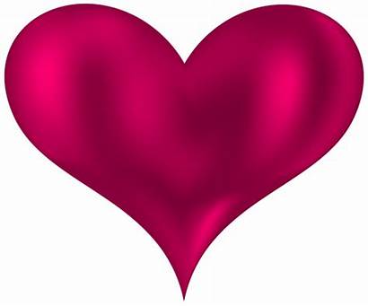 Heart Pink Hearts Clipart Clip Valentine Transparent
