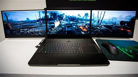 My laptop has a wide screen (13.6x7.6), and resolution is 1366x768 pixels, 1366 / 13.6 = 100.44 ppi. Razer's "Project Valerie" 3-Screen Gaming Laptop Prototype ...