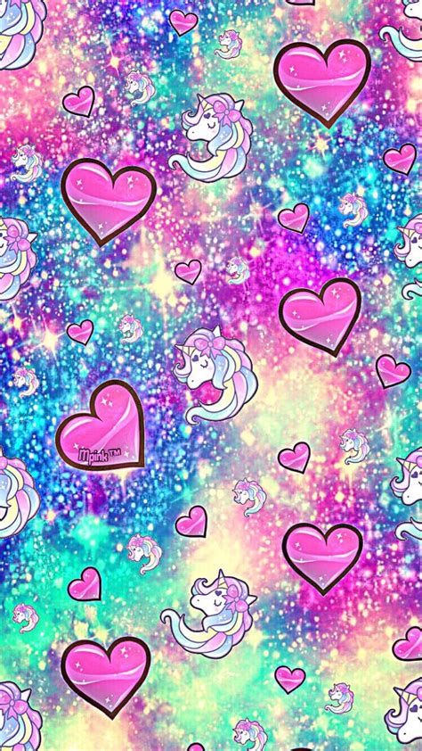 ✓ free for commercial use ✓ high quality images. Unicorn & Hearts Rainbow Galaxy interesting art unicorn...