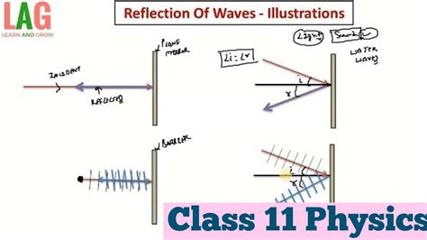 Reflection Of Mechanical Waves Examples Class 11 Physics Youtube