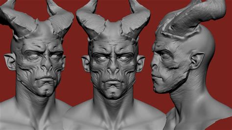 Demon Head Zbrushcentral