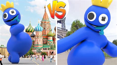 Skibidi Bop Yes Yes Yes VS BLUE Rainbow Friends In Real Life YouTube