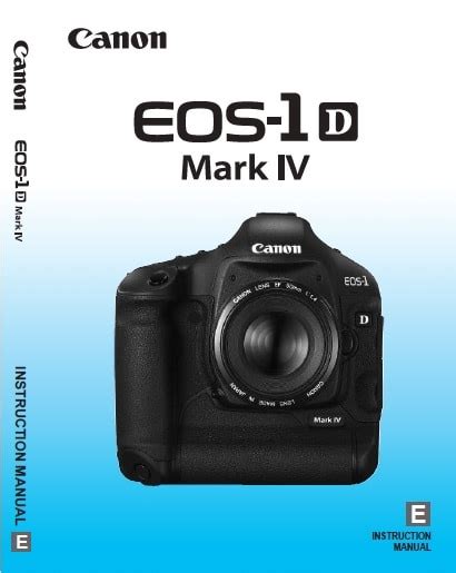 Canon 1d Mark Iv Manual User Guide Pdf