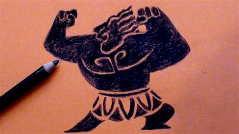 Yawd provides for you free drawing moana cliparts. How to Draw MAUI - Easy drawing of MAUI from DISNEY MOANA ...