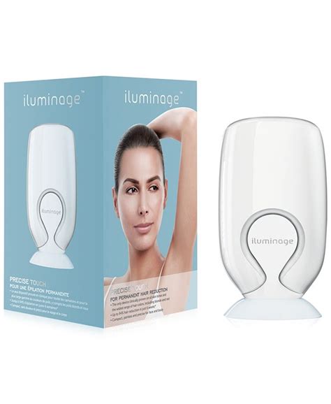iluminage precise touch permanent hair reduction device fda cleared compact size macy s