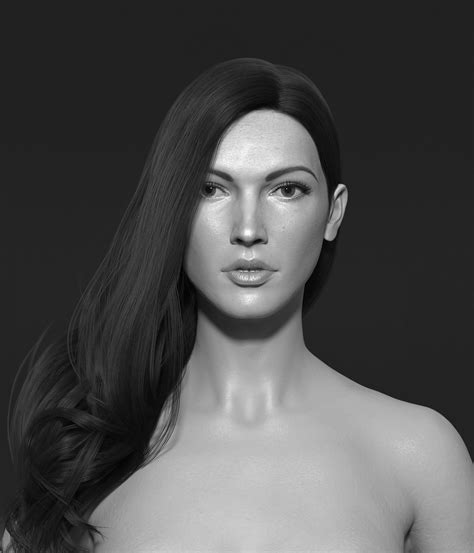 Artstation Zbrush 3d Model Of Female Body Painting Erofound