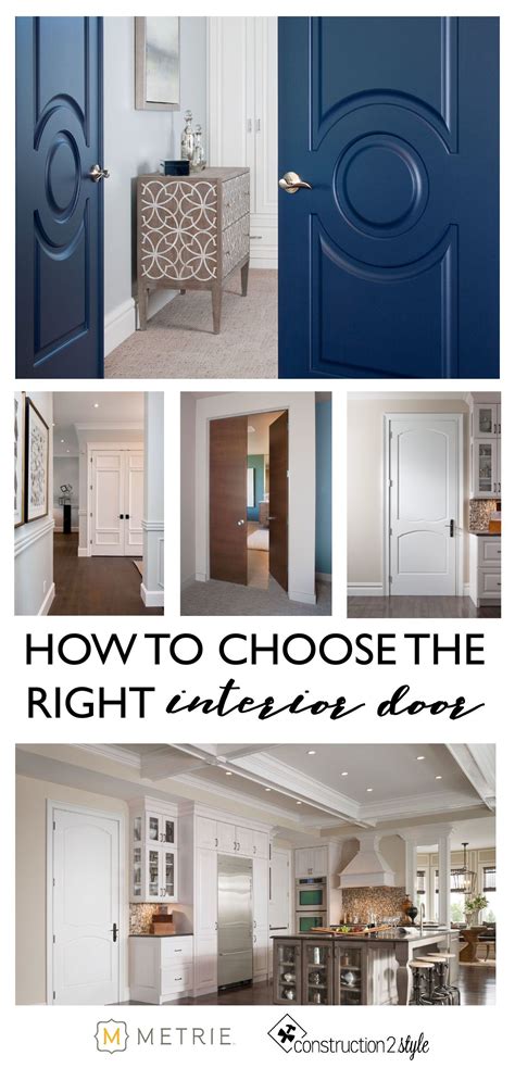 How To Choose The Right Interior Door Construction2style Doors