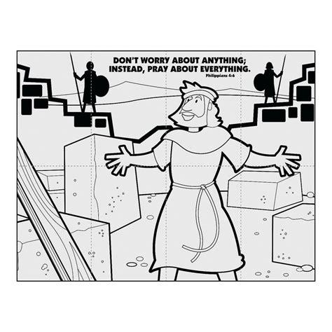 Nehemiah Crafts See More Bible Nehemiah Bible Coloring Pages