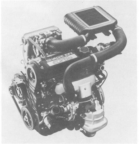Toyota 2e 12 Valve Engine With Turbocharger Toyota Motor Corporation
