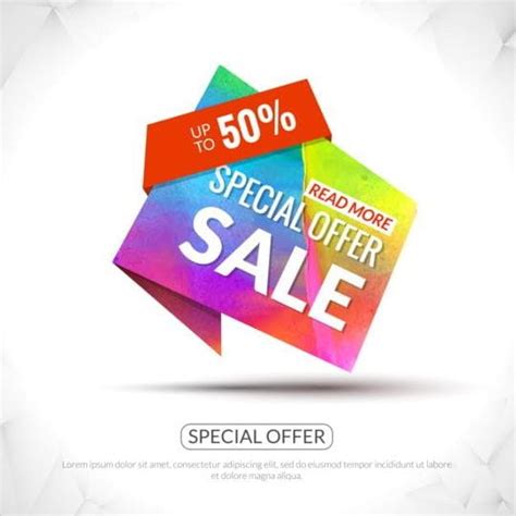 Special Offer Sale Labels Vector 13 Eps Uidownload