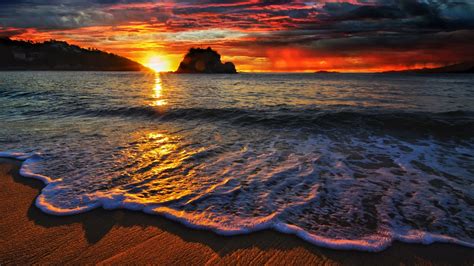 Related Image Sunset Wallpaper Nature Photography Ocean Landscape