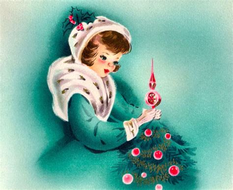 Vintage Christmas Greeting Card Vintage Christmas Greeting Flickr