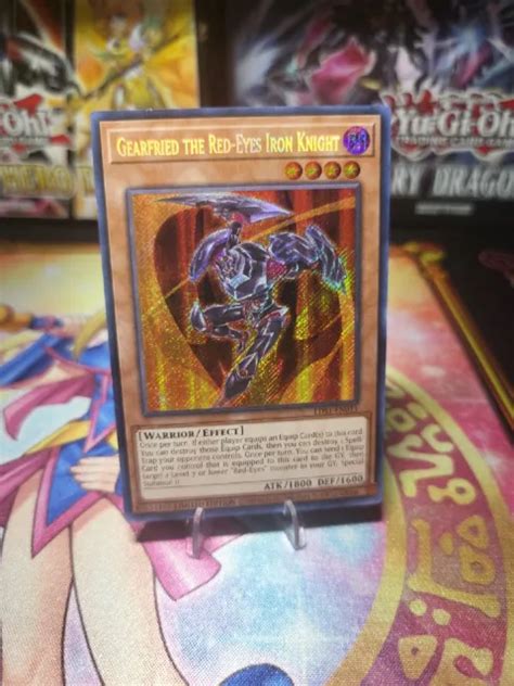 Yu Gi Oh Tcg Gearfried The Red Eyes Iron Knight Legendary Duelists