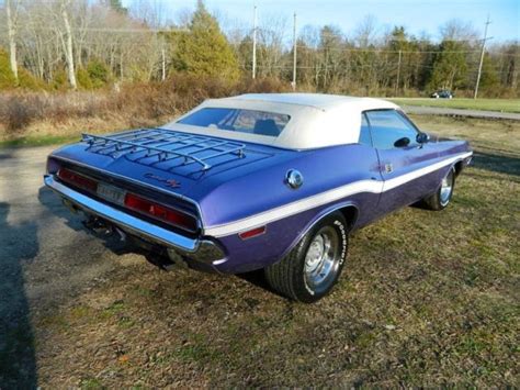 1970 Dodge Challenger Convertible 440 6 Pack Plum Crazy Classic Cars