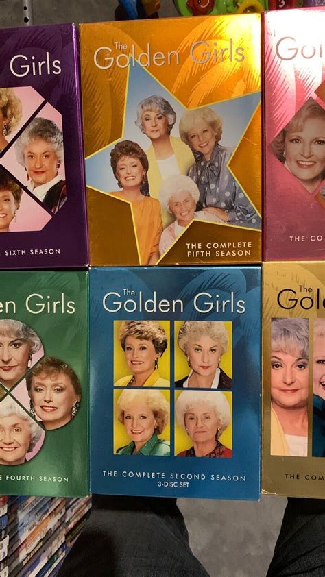 Golden Girls Complete Series Seasons 1 7 Dvd Golden Girls Dvds Ebay