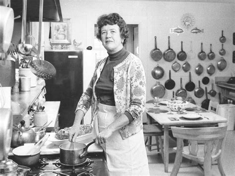 Julia Child In Her Kitchen