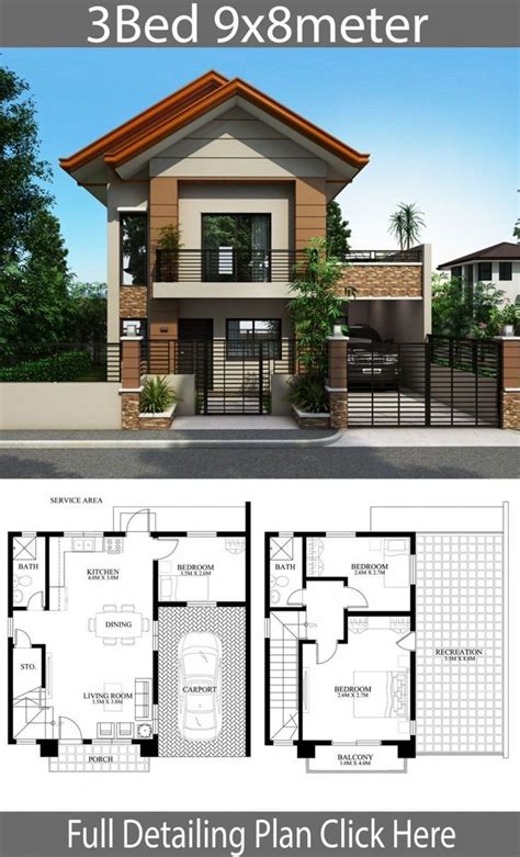 Two Storey Floorplan The Odyssey By National Homes Modern House Floor Plans Beaut