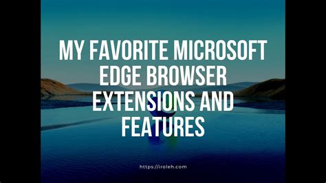 How To Install Extensions On Microsoft S New Edge Browser Quickly My