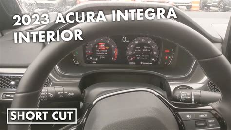 2023 Acura Integra Interior Closeup